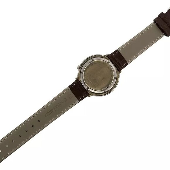 Vintage 1973 Accutron Woody Men's Tuning Fork Wristwatch - Picture 6 of 8